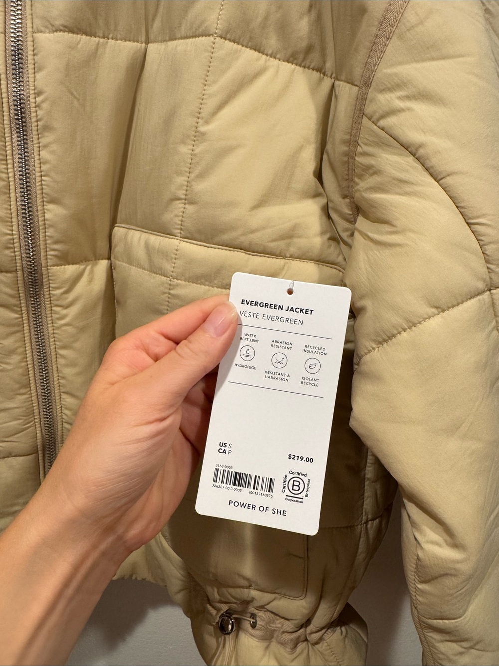 Athleta Evergreen Jacket - Picture 4 of 6